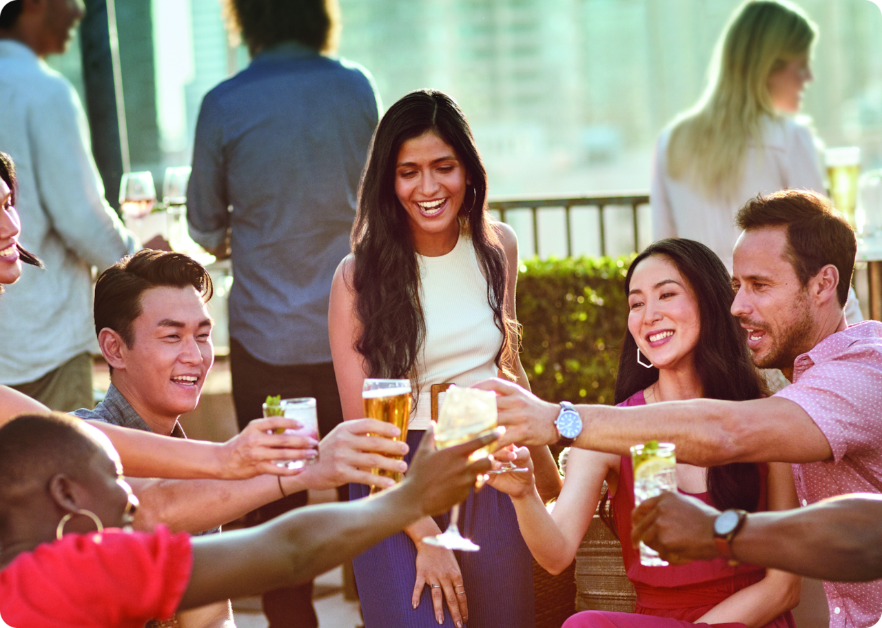 Close up hand holding a Diners Club International Card